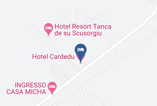 Nuoro - Hotel Cardedu Maps