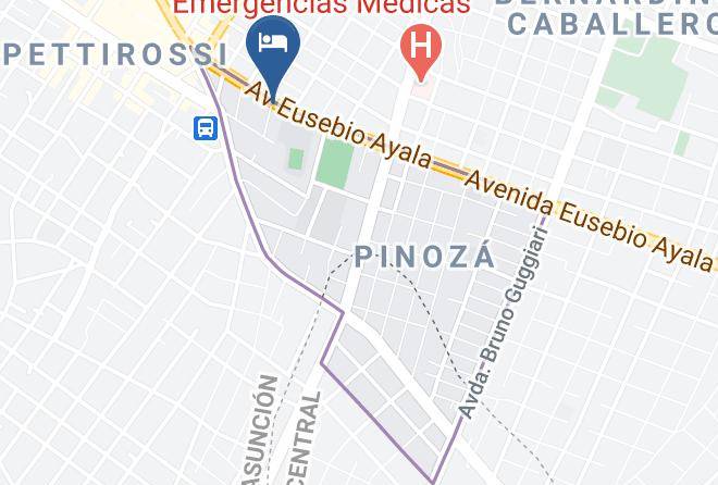 Asuncion - Hotel Cardel Maps