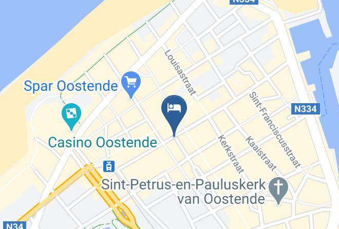 West Flanders - Hotel Cardiff & Afternoon Tea Lounge Maps