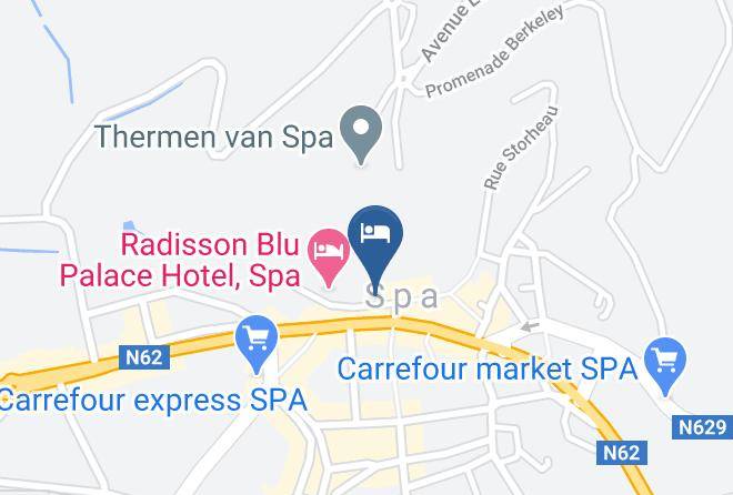 Liege - Hotel Cardinal Maps