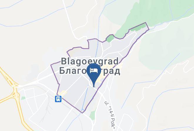 Blagoevgrad - Hotel Cardinal Maps