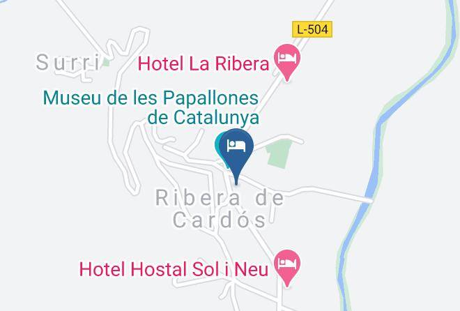 Lleida - Hotel Cardos Maps