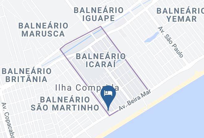 Ilhaprida - Hotel Cardoso De Ilha Comprida Maps