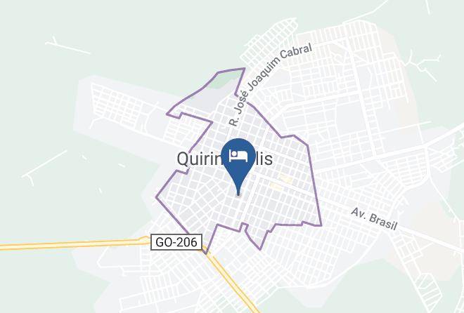 Quirinopolis - Hotel Cardoso Maps