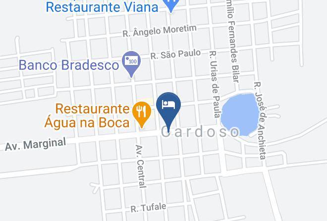 Cardoso - Hotel Cardoso Grandes Rios Maps
