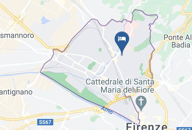 Florence - Hotel Careggi Maps