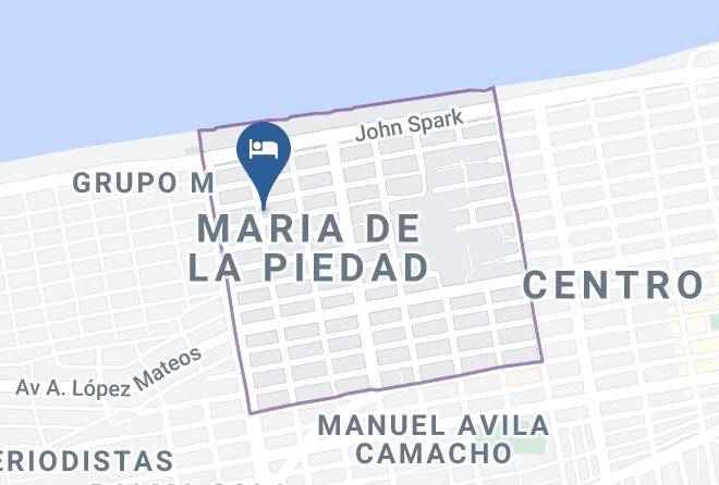 Coatzacoalcos - Hotel Careyes Maps