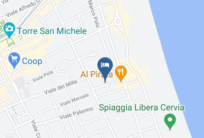 Ravenna - Hotel Carezza Maps
