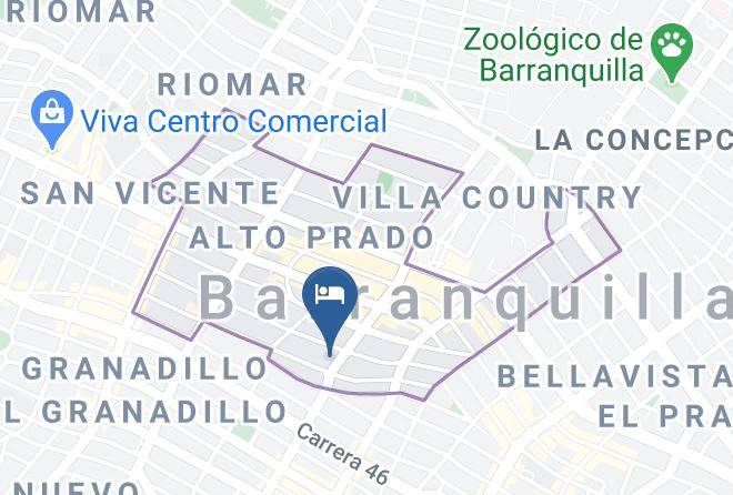 Barranquilla - Hotel Caribe 79 Maps