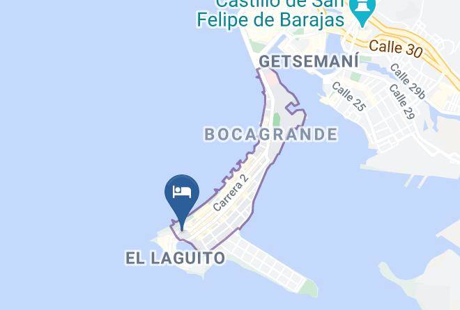Cartagena De Indias - Hotel Caribe By Faranda Grand Maps