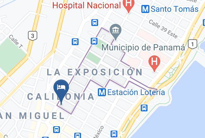 Calidonia - Hotel Caribe Maps