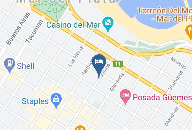 General Pueyrredon Partido - Hotel Caribe Mar Del Plata Maps