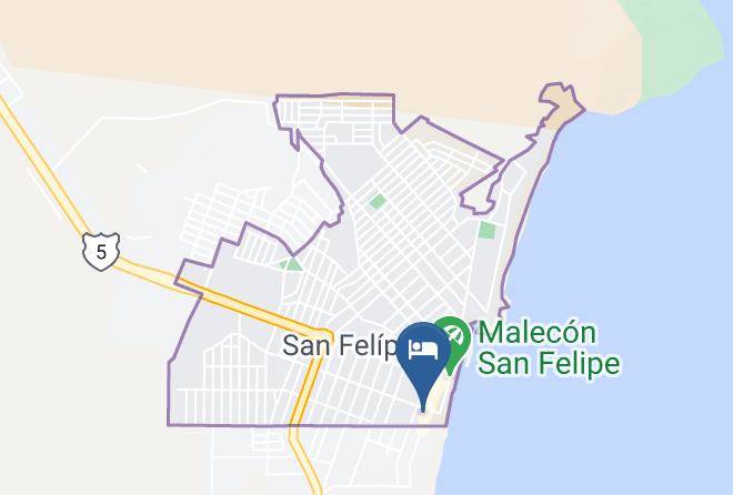 Mexicali - Hotel Caribe Maps