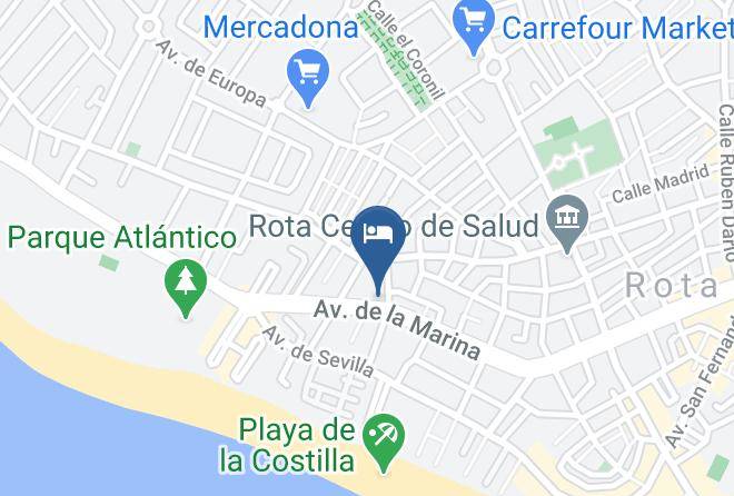 Cadiz - Hotel Caribe Maps