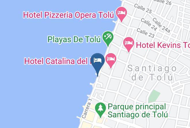 Tolu - Hotel Caribe Royal Maps