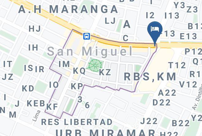 San Miguel - Hotel Caribe Maps