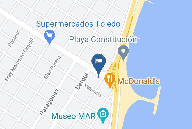 General Pueyrredon Partido - Hotel Carilo Maps