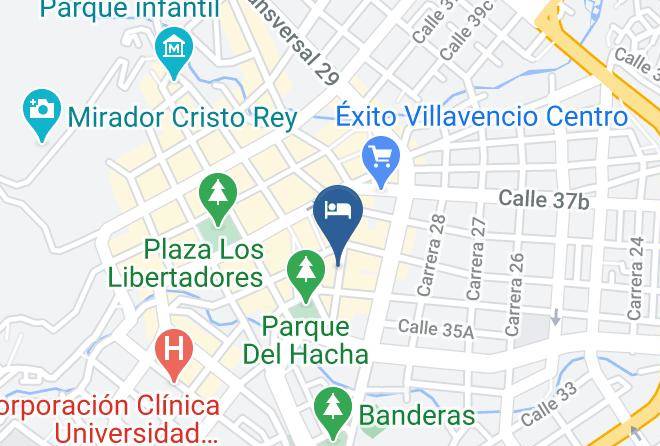 Villavicencio - Hotel Carimagua Maps