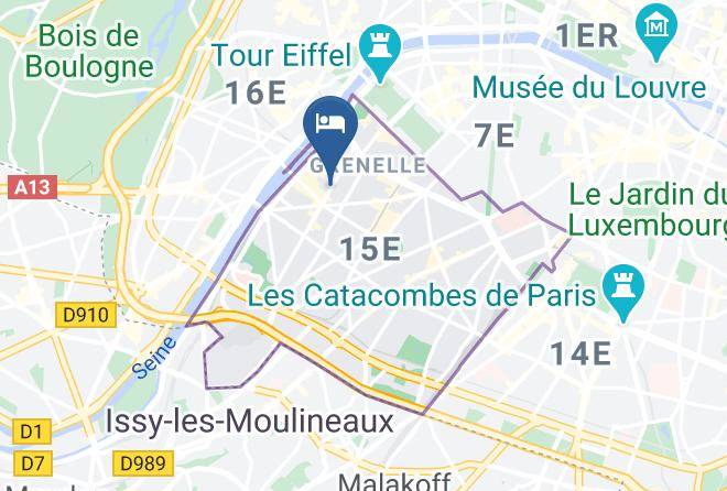 Paris - Hotel Carina Maps