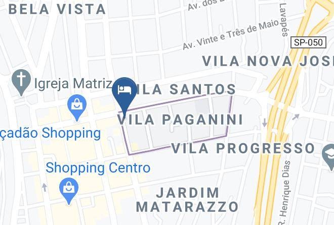 Sao Jose Dos Campos - Hotel Carioca Maps
