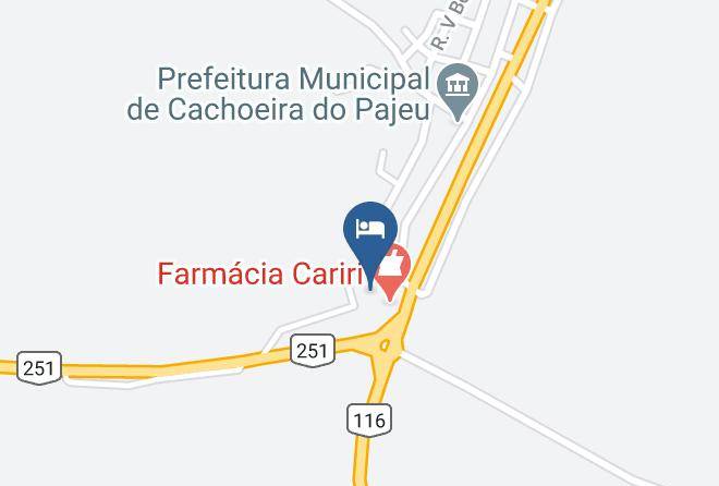 Cachoeira De Pajeu - Hotel Cariri Maps