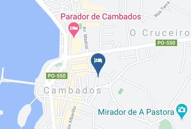 Pontevedra - Hotel Carisan Maps