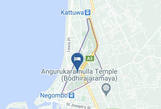 Colombo - Hotel Caritas Negombo Maps