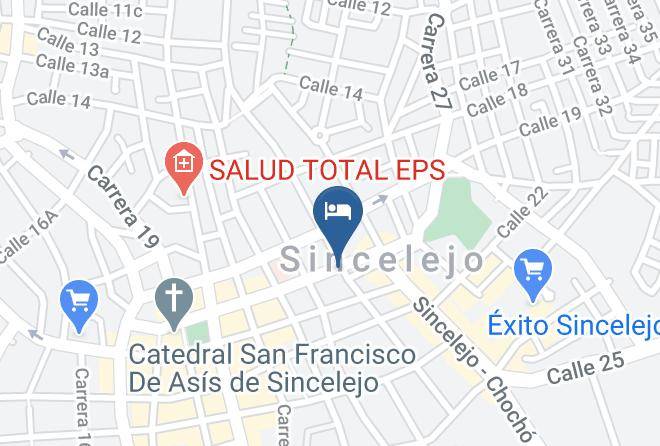 Sincelejo - Hotel Carivdi Maps
