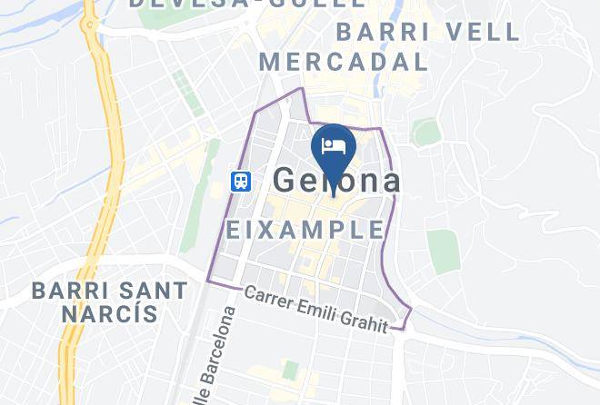 Girona - Hotel Carlemany Girona Maps
