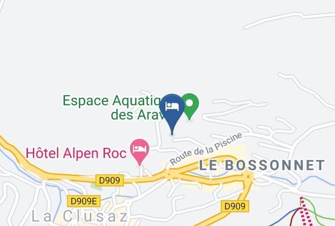 Haute Savoie - Hotel Carlina Maps