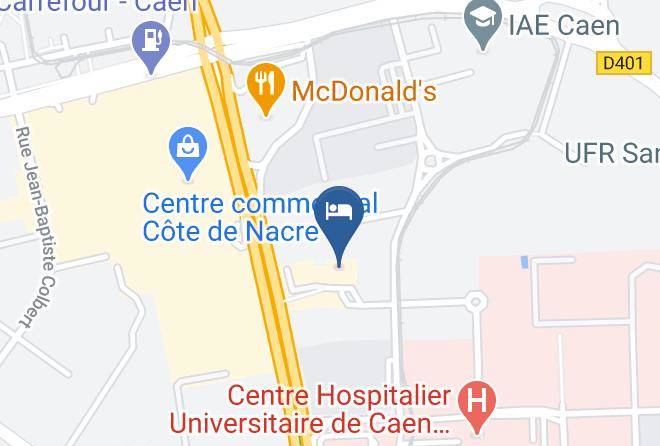 Calvados - Hotel Carline Maps