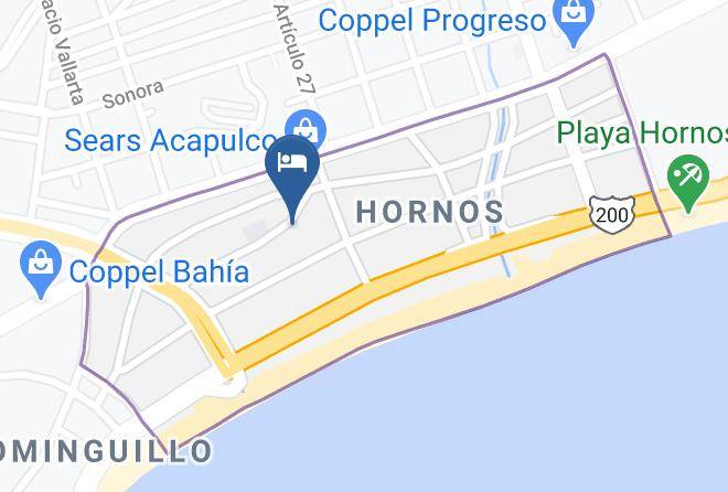 Acapulco De Juarez - Hotel Carlisa Maps
