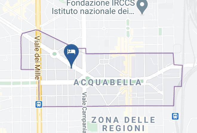 Milan - Hotel Carlo Goldoni Maps