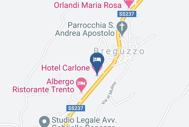 Hotel Carlone Map