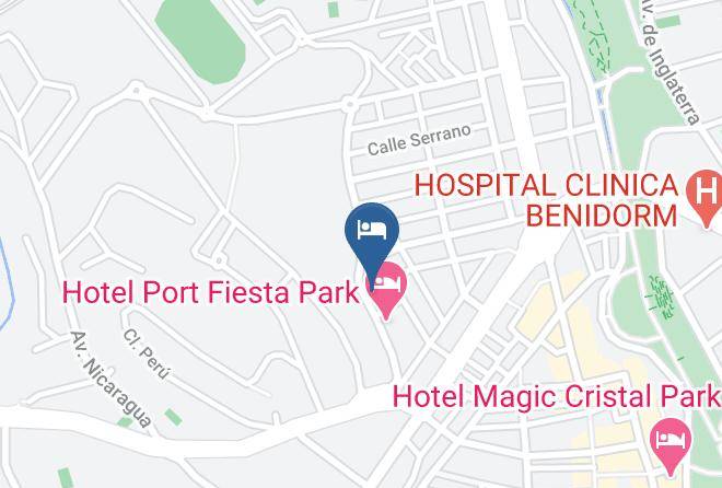 Alicante - Hotel Carlos I Benidorm Maps