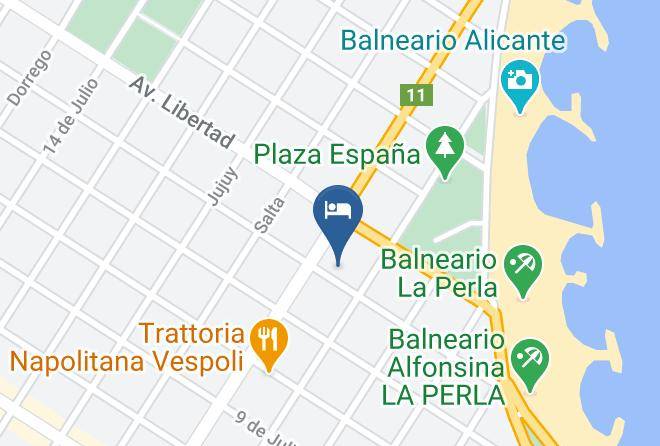 General Pueyrredon Partido - Hotel Carlos Vii Maps