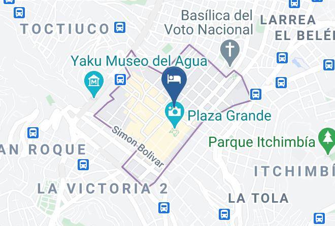 Distrito Metropolitano De Quito - Hotel Carlota Maps