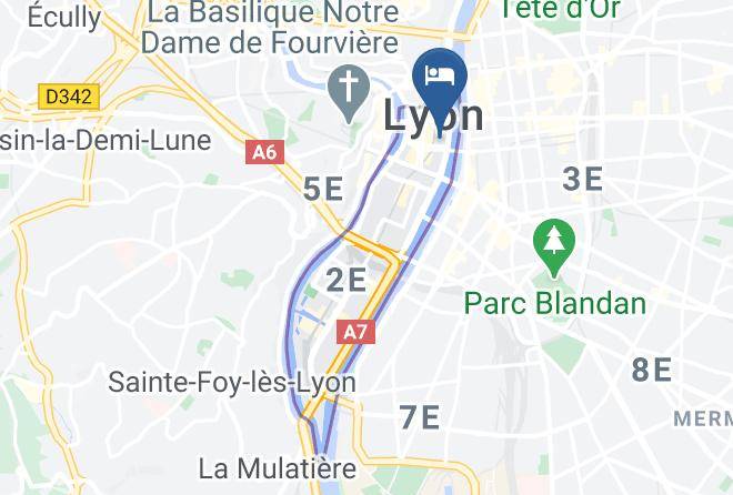 Rhone - Hotel Carlton Lyon Mgallery Hotel Collection Maps