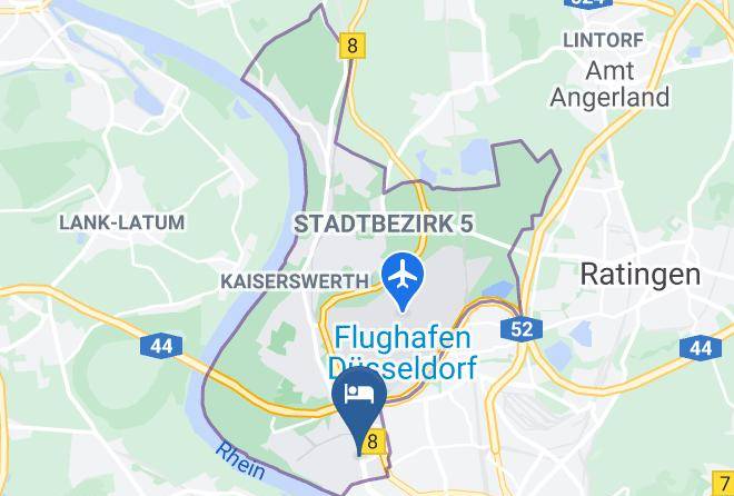 Dusseldorf - Hotel Carlton Mayfair Maps