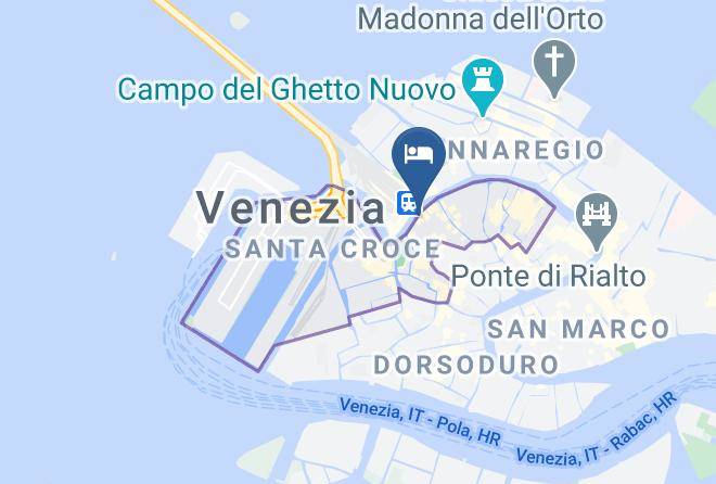 Hotel Carlton On The Grand Canal Map