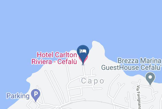 Palermo - Hotel Carlton Riviera Cefalu Maps