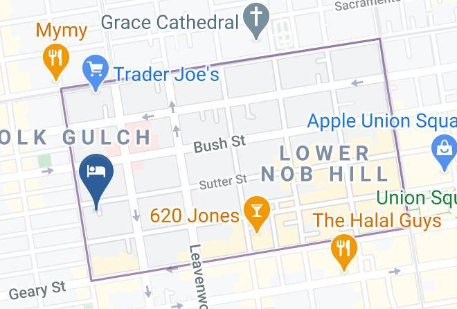 San Francisco - Hotel Carlton Maps