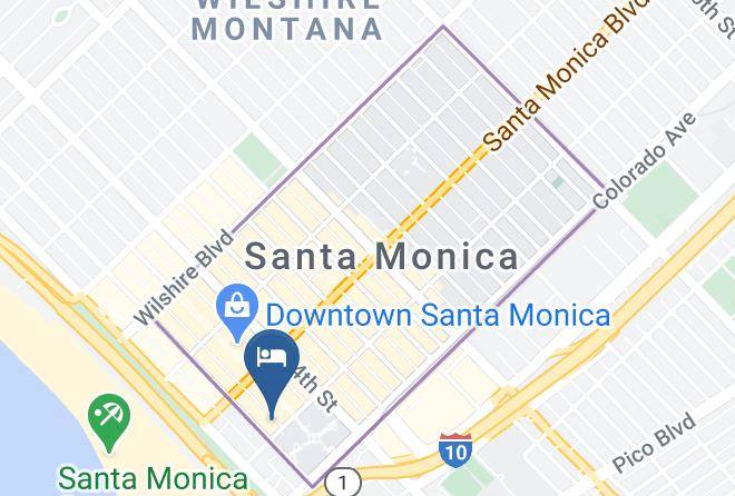 Los Angeles - Hotel Carmel Santa Monica Hotel Maps