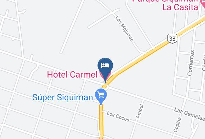 Punilla Department - Hotel Carmel Maps