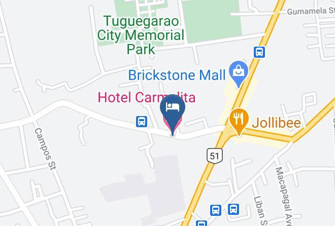 Cagayan - Hotel Carmelita Maps