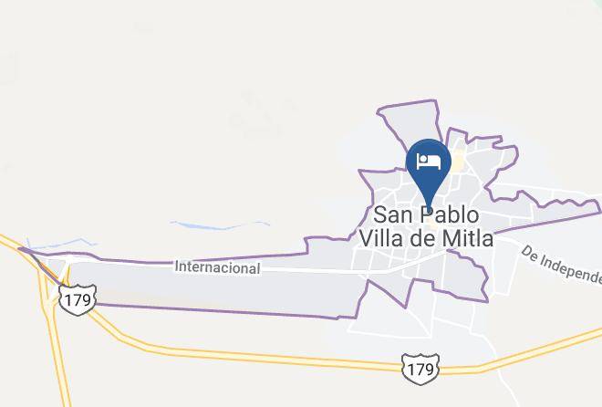 Hotel Carmelita Mitla Map