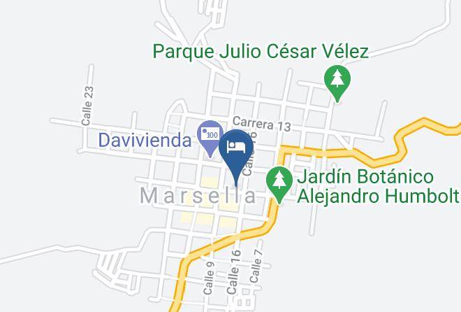 Marsella - Hotel Carmen Maps