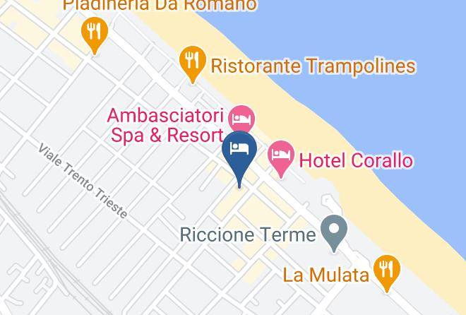 Rimini - Hotel Carmen Maps