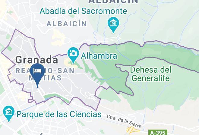 Granada - Barcelo Carmen Granada Maps
