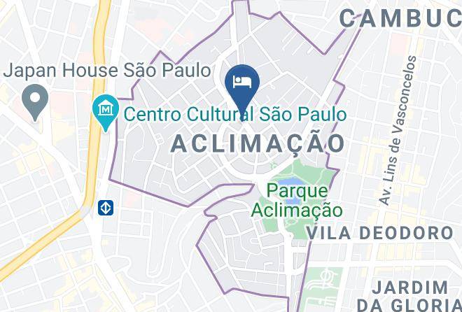 Sao Paulo Liberdade - Hotel Carmens Maps